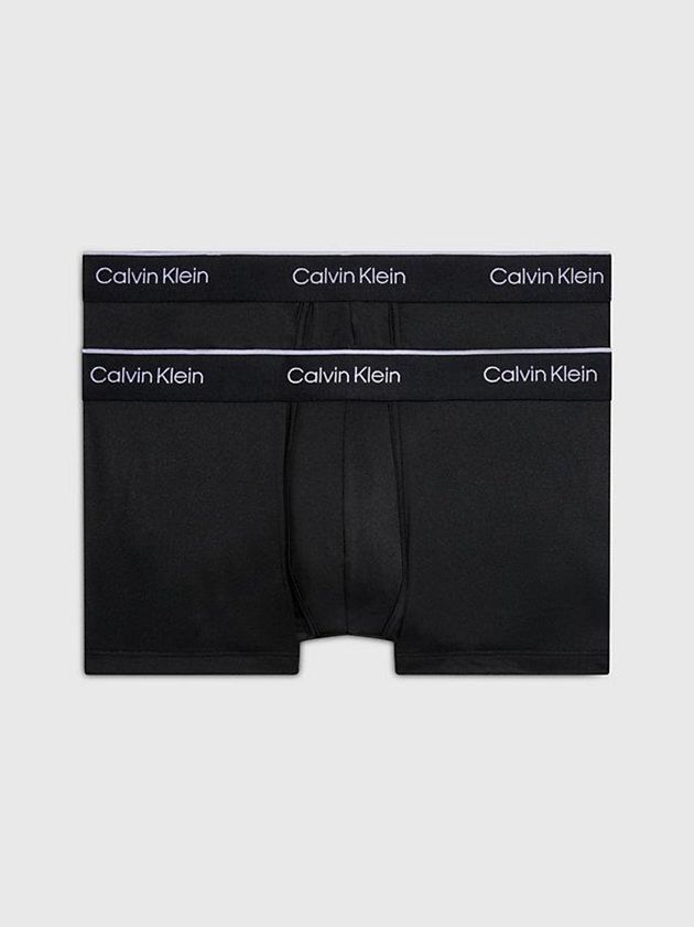 Calvin Klein USA 2 Pack Low Rise - CK Pro Air Mens Trunks Black 9287043-FE